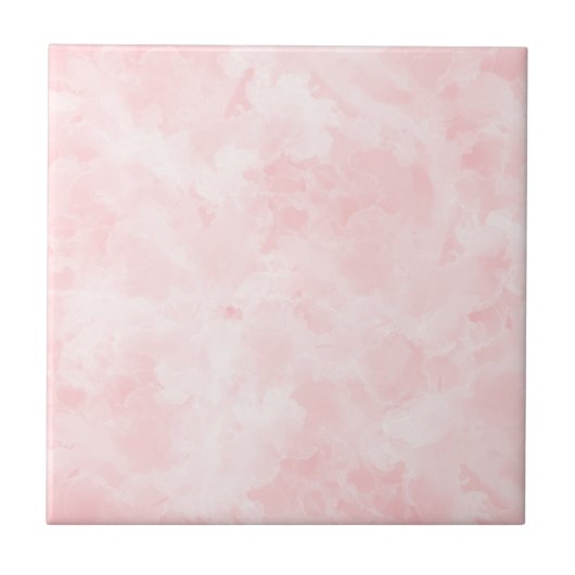 Roze Blos Tegeltje (Voorkant)