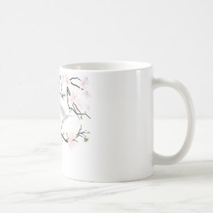 Roze Blossom Bird Koffiemok