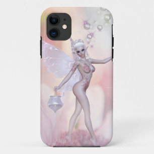 Roze Blossom Faerie iPhone 11 Hoesje