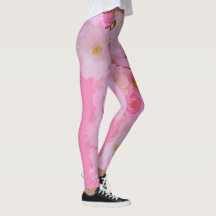 Roze Blossom Yoga-Leggings