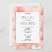  roze blozen harten Vrijgezellenfeest Kaart (Voorkant)