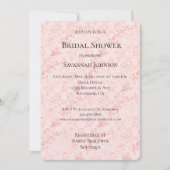  roze blozen parel Vrijgezellenfeest Kaart (Voorkant)