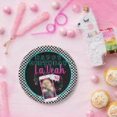 Roze|Blue Cellphone Foto Sociale Media Dag Papieren Bordje (Feest)