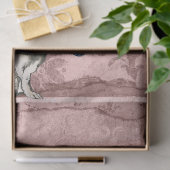 Roze Blue Herald White Rabbit Alice in Wonderland Tissuepapier (Geschenk)