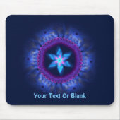 Roze - Blue Magen Muismat (Voorkant)