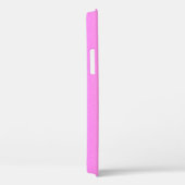 Roze Blush Airborstel achtergrond Gepersonaliseerd Case-Mate iPhone Case (Achterkant / Rechts)