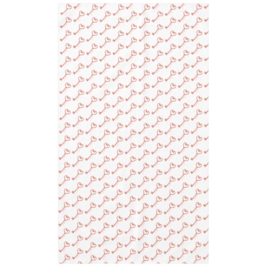 Roze Blush Bridal Key Tafelkleed (Voorkant)