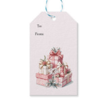 Roze Blush en Bloom Kerstmis