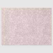Roze Blush Faux Glitter Sparkle Tissuepapier (Voorkant)