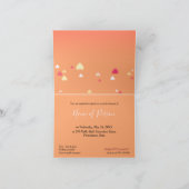 Roze Blush Feest Uitnodigingskaart (Binnen)