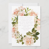 Roze Blush Folie MOM Floral Happy Mothers Day (Achterkant)