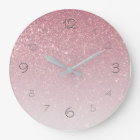 Roze Blush Glitter Gradiënt Glamoureus