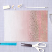 Roze Blush Glitter Marokkaanse Indische Prinsessen Tissuepapier (Craft)