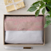 Roze Blush Glitter Moroccan Indian Princess Party Tissuepapier (Geschenk)