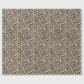 Roze Blush Gold Leopard Print Cadeaupapier (Vlak)