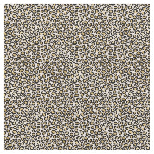 Roze Blush Gold Leopard Print Stof