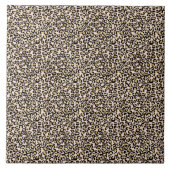 Roze Blush Gold Leopard Print Tegeltje (Voorkant)