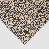Roze Blush Gold Leopard Print Tissuepapier (Detail)