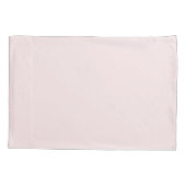 Roze Blush Gouden Harten Kussensloop (Achterkant-Links)