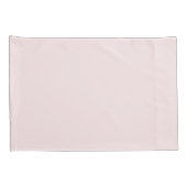 Roze Blush Gouden Harten Kussensloop (Achterkant-Rechts)