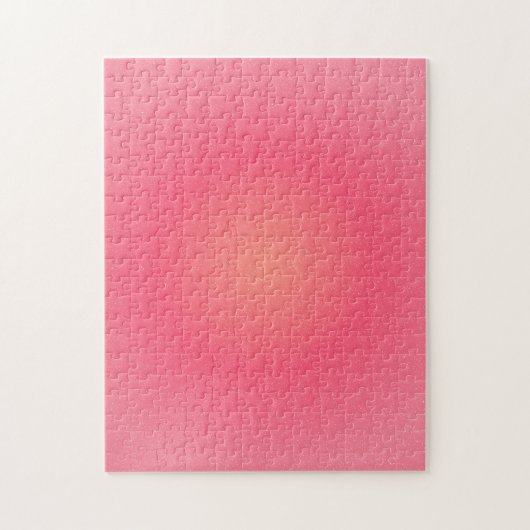 Roze Blush Gradient Jigsaw Puzzel (Verticaal)