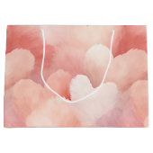 roze blush harten groot cadeauzakje (Voorkant)