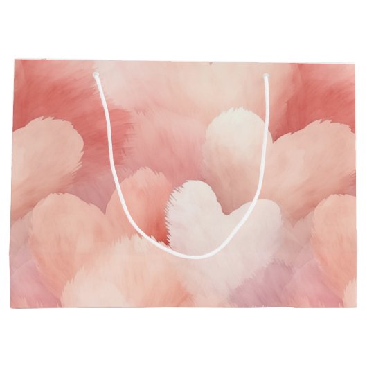 roze blush harten groot cadeauzakje (Achterkant)