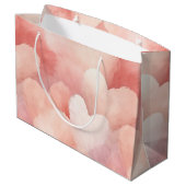  roze blush harten groot cadeauzakje (Achterkant Gekanteld)