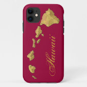 Roze blush Hawaii eilandketen iphone 5 hoesje (Achterkant)