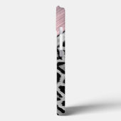 Roze Blush Illumined Leopard Print Case-Mate iPhone Case (Achterkant / Links)