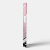 Roze Blush Illumined Leopard Print Case-Mate iPhone Case (Achterkant / Rechts)