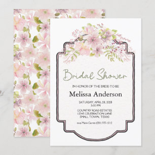 Roze Blush Magnolia Bloemrijke Elegante Bruiloftsd