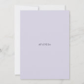 Roze Blush Mint Loofwerk Eucalyptus Bruiloft Kaart (Achterkant)