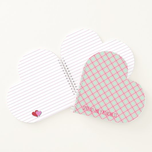 Roze Blush Notitieboek (Binnen)