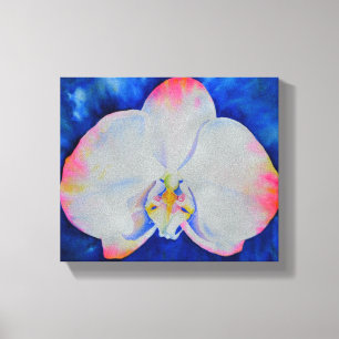 Roze Blush Orchid Canvas Afdruk