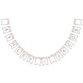 Roze Blush Pantbanner, Bunting, Banner (Alle)