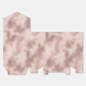 Roze Blush Roos Goud Vrijgezellenfeest bruiloft Bedankdoosjes (Ongevouwen)