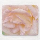 Roze Blush Roos Petals Art Muismat (Voorkant)