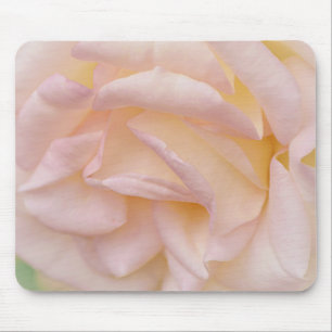 Roze Blush Roos Petals Art Muismat