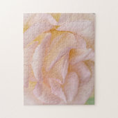 Roze Blush Roos Petals Art Puzzle Legpuzzel (Verticaal)