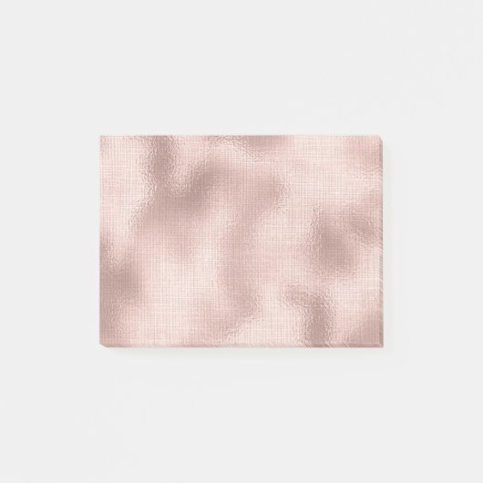 Roze Blush Roos Post-it® Notes (Voorkant)