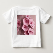 Roze Blush Rozen Esthetische bloemenpatroon (Achterkant)