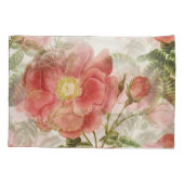 Roze Blush-Rozen Kussensloop (Achterkant)