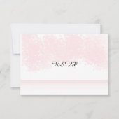 Roze Blush RSVP (Voorkant)