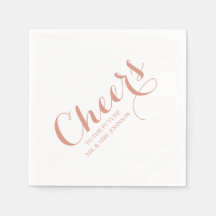 Roze Blush Toekomstige Mijnheer & Mevrouw Naam Een