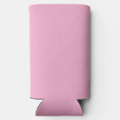 Roze Blush Viool Seltzer Blikjeskoeler (Achterkant)