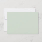 Roze Blush Waterverfrozen Opslagdatum Save The Date (Achterkant)