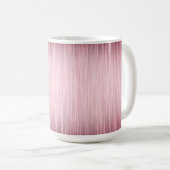 Roze BlushGlitterend Monogram Koffiemok (Voorkant rechts)