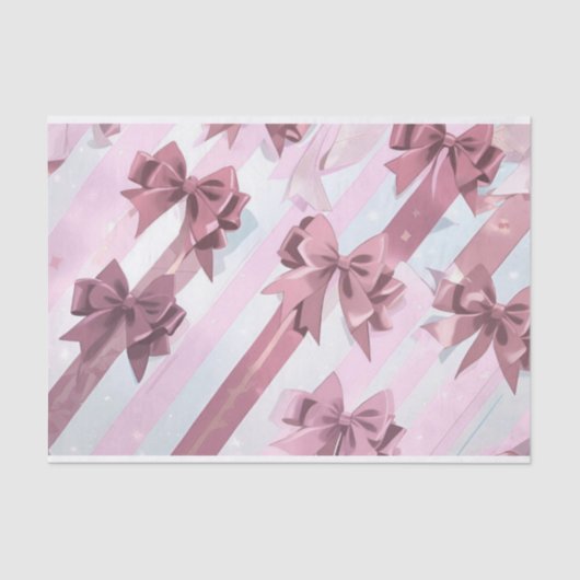 Roze boeg 2 tissue papier (Voorkant)