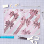Roze boeg 2 tissue papier (Craft)